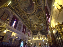 Interior view of Saint Spyridon Church
