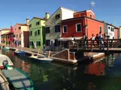 Burano is a photographer's delight. We really wished we could stay overnight here
