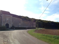 Panoramic view of Château de Faulin