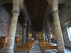 Interior of the Church of Santa Margherita d'Antiochia; Vernazza