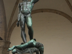 Perseus with the Head of Medusa; Loggia dei Lanzi