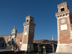 The Porta Magna at the Venetian Arsenal