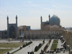 The Imam Mosque is considered one of the masterpieces of Persian Architecture. It definitely stood out as one of the dominant buildings in Isfahan's Imam Square