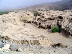 View from the old Great Dam of Marib