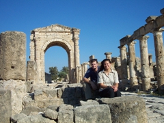Self portrait at the Al-Bass ruins, Tyre