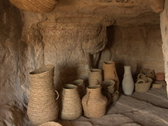 The ksar of Chenini is still used to store grain