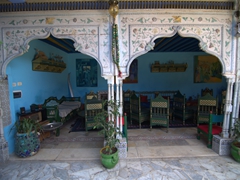 An inviting tea house; Sousse medina