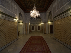 Ornate room in Dar Lasram