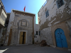 Unassuming entrance to the 17th century Dar Othman palace