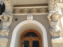Interesting doorway; Marjanishvili