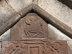 St George slaying the dragon; Sapara Monastery