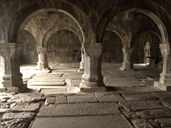 Arches in the 10th century Sanahin Monastery