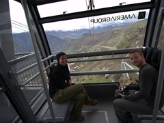 Amazing vistas on our cable car ride to Tatev Monastery