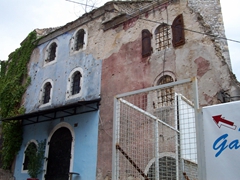 Buildings in old Mostar