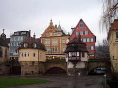 We love the city of Esslingen am Neckar, a scenic city about 10 km from Stuttgart. The small town is situated within the Neckar Valley
