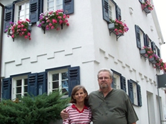 We were happy that Laverne and Bill could pay us a visit in Germany. We really enjoyed their company