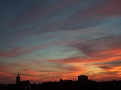 Sunset over Sindelfingen