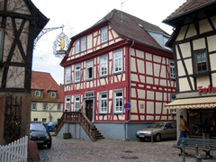 Erbach is very proud of its history, as is evident by its incredibly well preserved half-timbered buildings and cobblestoned walkways