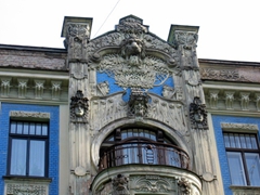 There are over 800 art nouveau buildings in Riga and its wonderful to stroll around spotting some of the finest examples