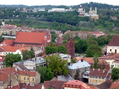 Hike up to Gediminas Tower for a fine vista over beautiful Vilnius