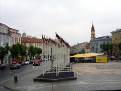 View from Vilnius' Town Hall